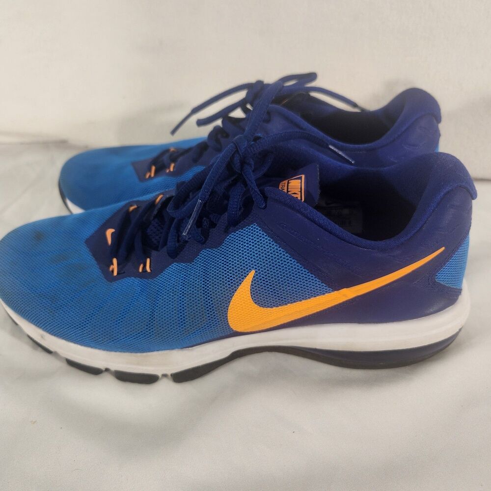 Nike Air Max Full Ride TR Training Sneaker Blue/Orange Shoes Men's Size 11